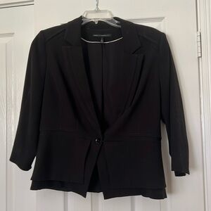 White House Black Market. Black Suit Jacket. Size 14.